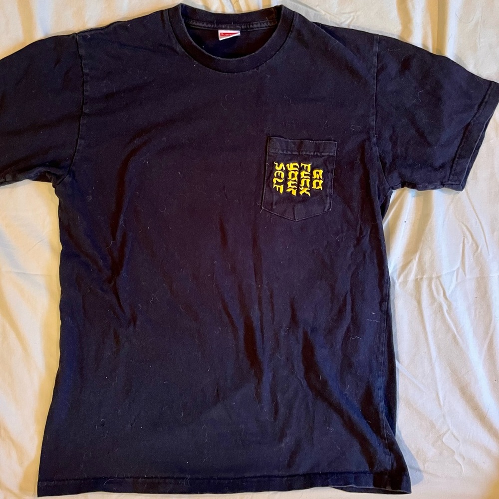 Supreme GO F**K Yourself T-shirt.